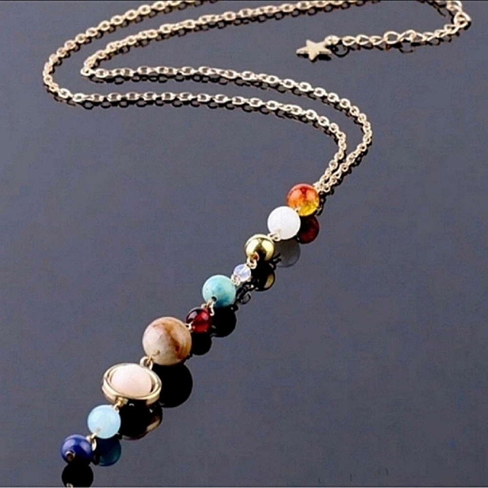 Free People Solar System Planets Necklace